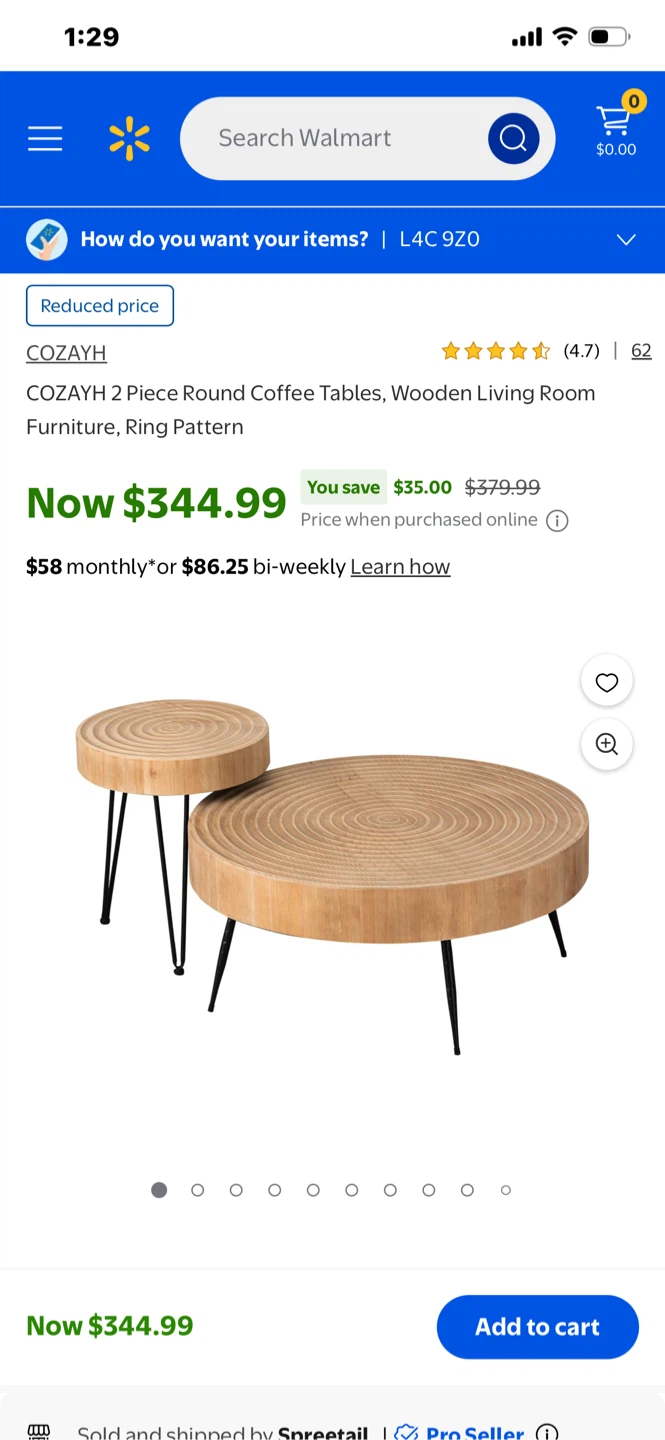 COZAYH 2 Piece Round Coffee Tables - photo 5