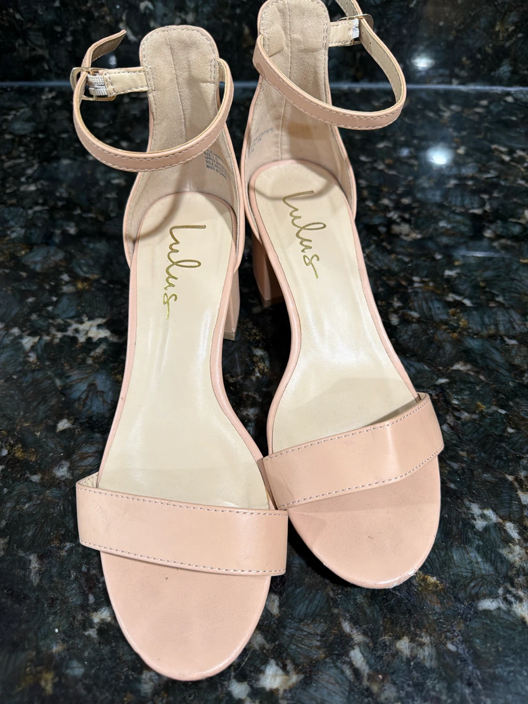 Lulus Harper Block Heels Size 7.5 - photo 4