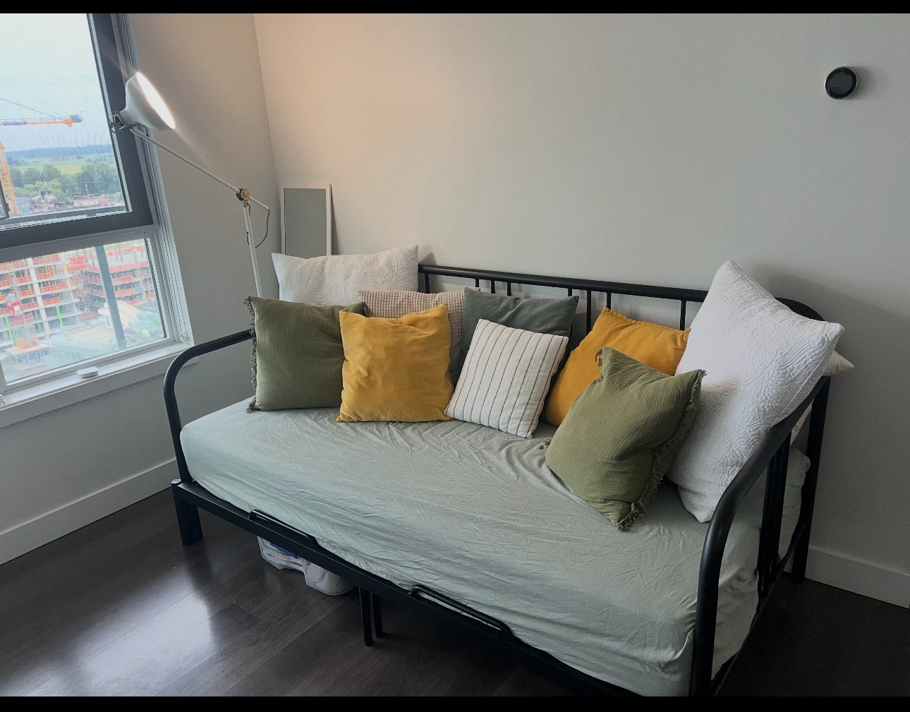 IKEA FYKSDAL Day-bed frame, black, 80x200 cm - photo 2
