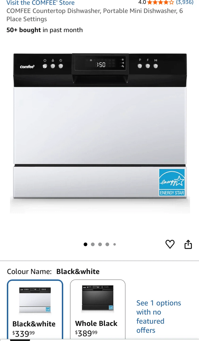 Comfee Countertop Dishwasher - photo 2