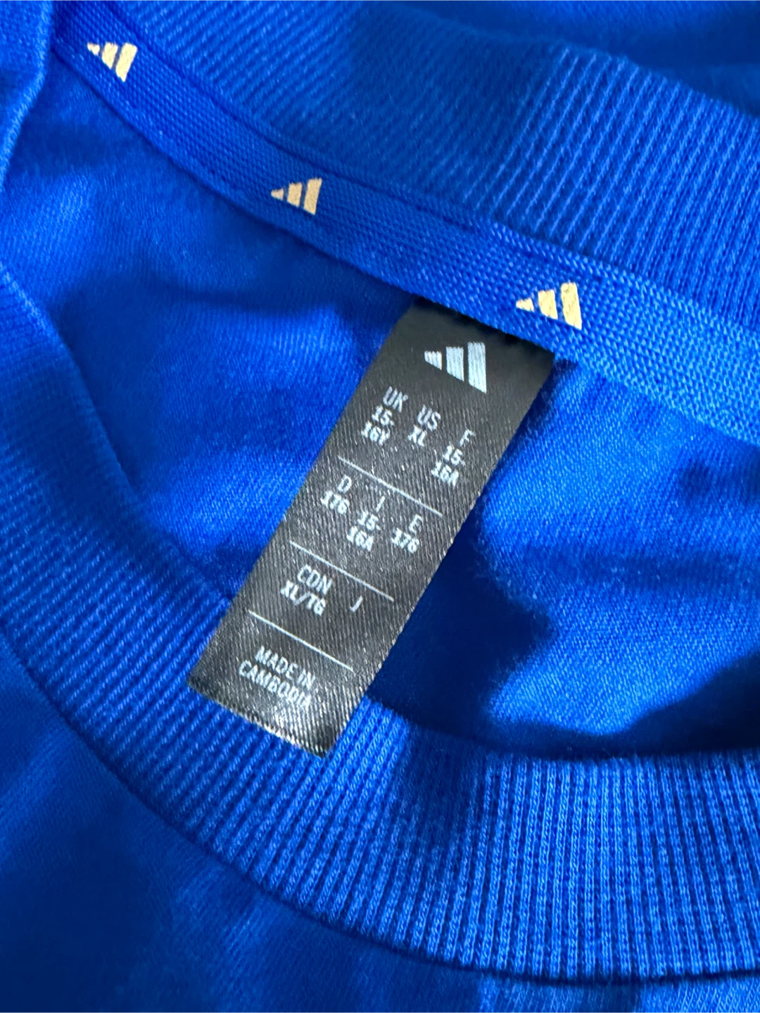NEW Adidas Italy National Football Team T-Shirt – Kids XL - photo 3