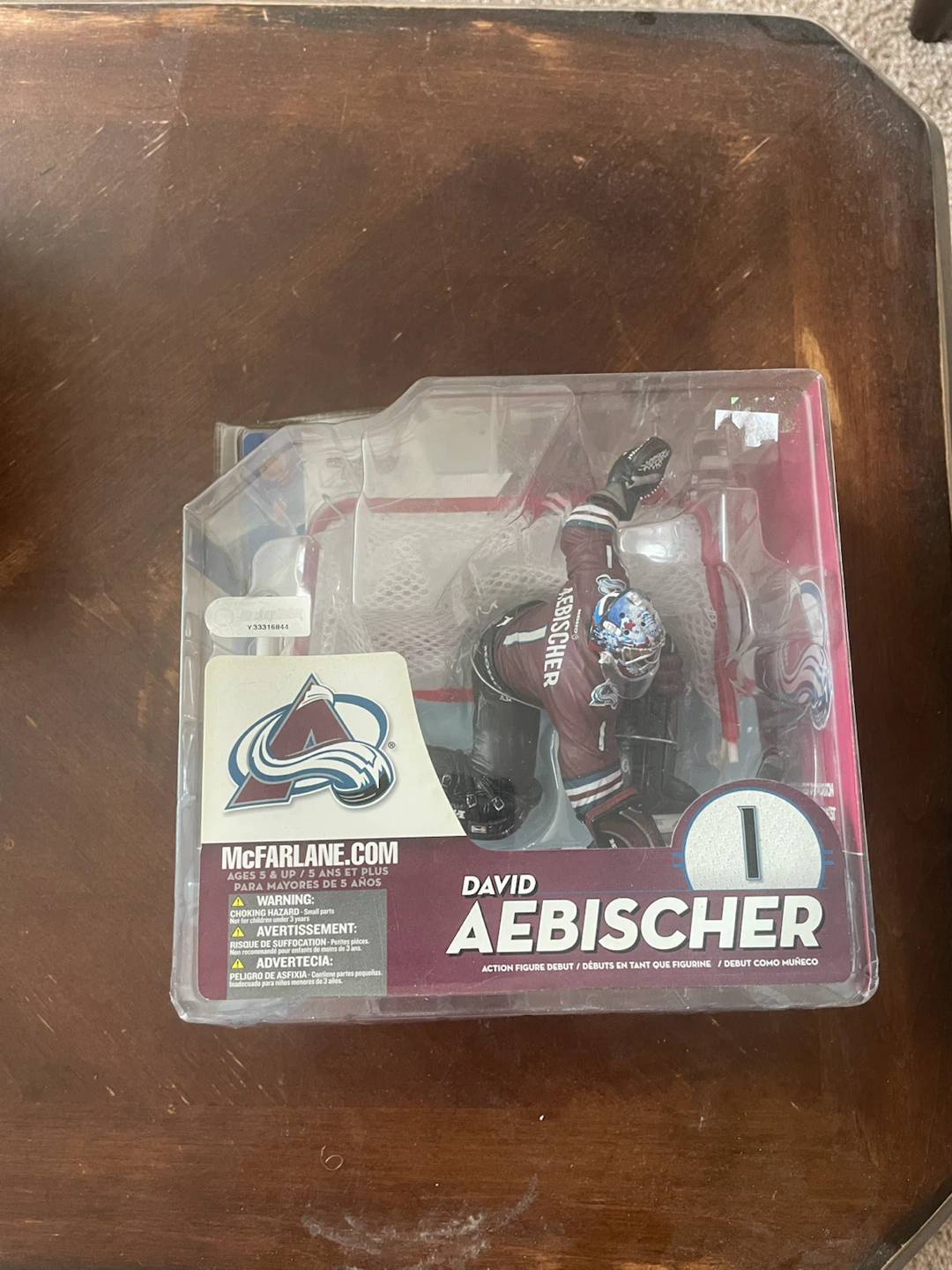 McFarlane David Aebischer Action Figure