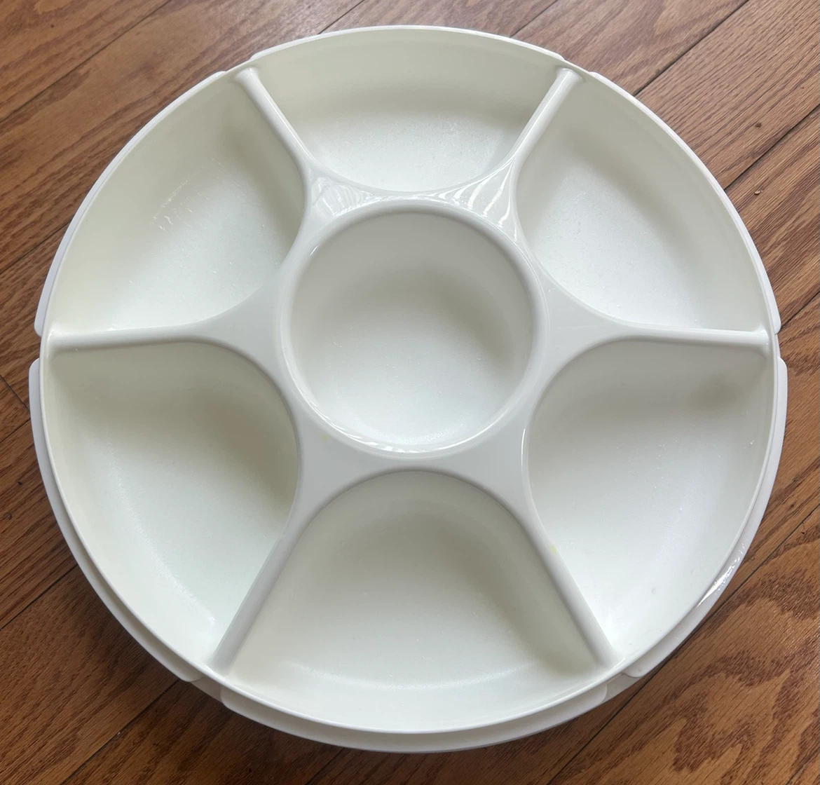 Tupperware Divided Serving Platter