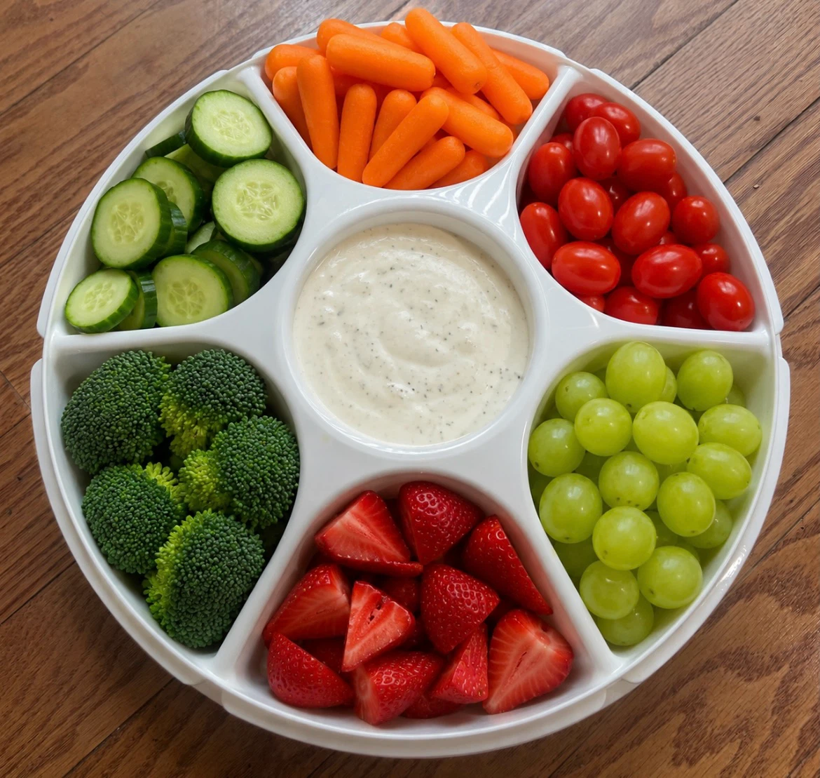 Tupperware Divided Serving Platter - photo 2