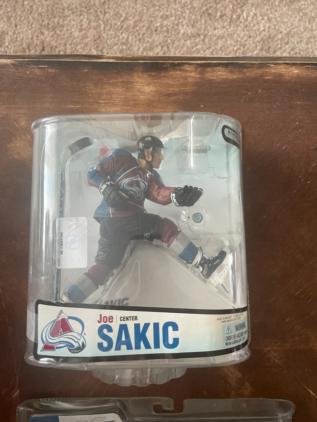 McFarlane Toys Joe Sakic Colorado Avalanche Hockey Figure
