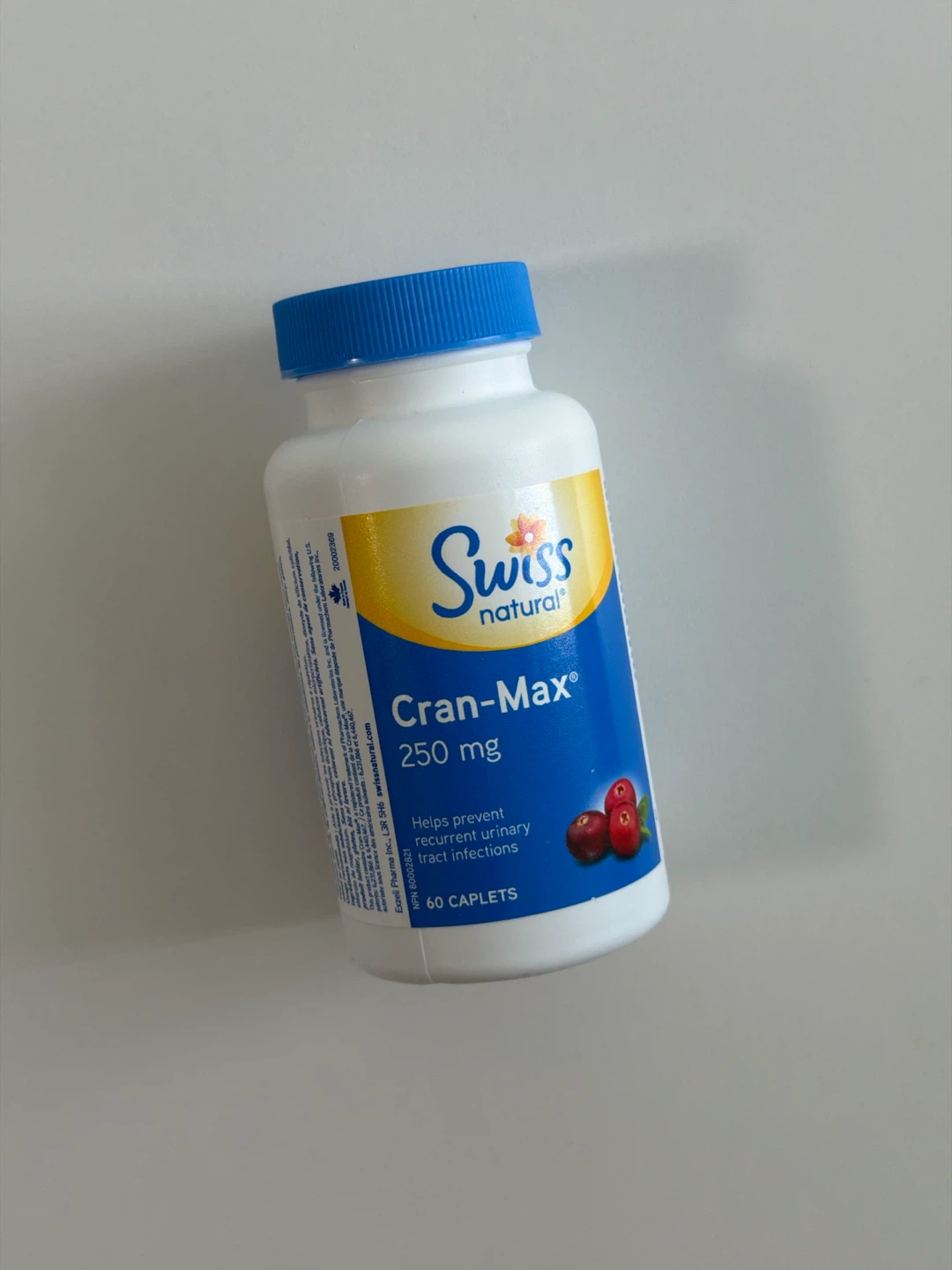 Swiss Natural Cran-Max 250 mg 60 Caplets