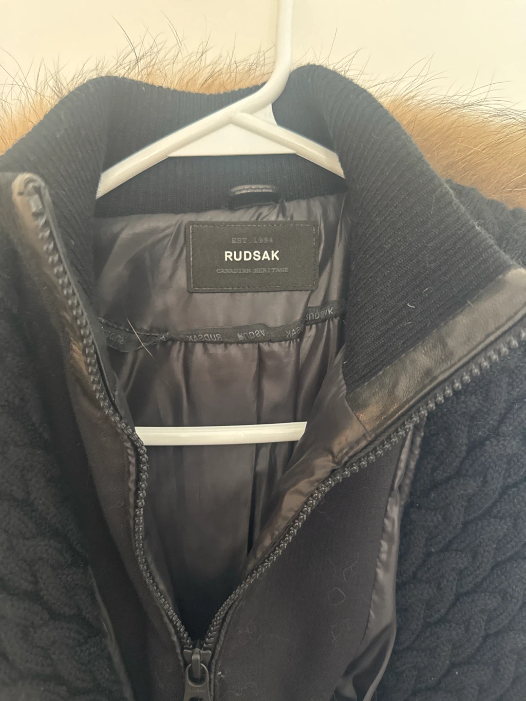 Rudsak Black Parka with Fur Trim - photo 2