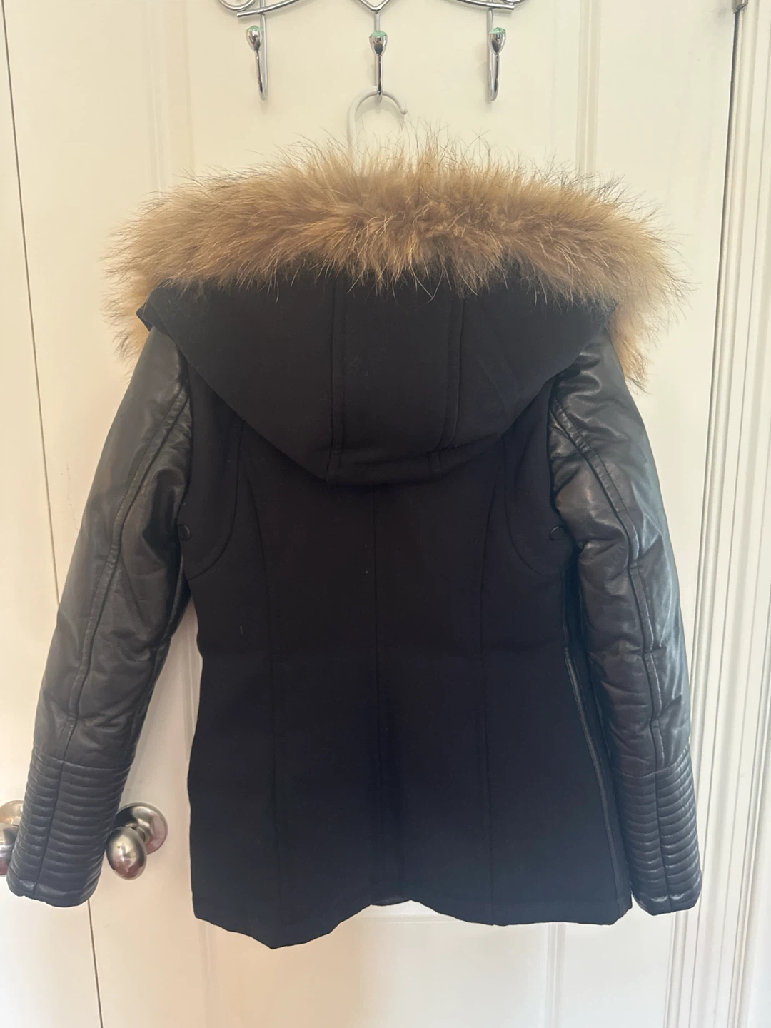 Rudsak Black Parka with Fur Trim - photo 3