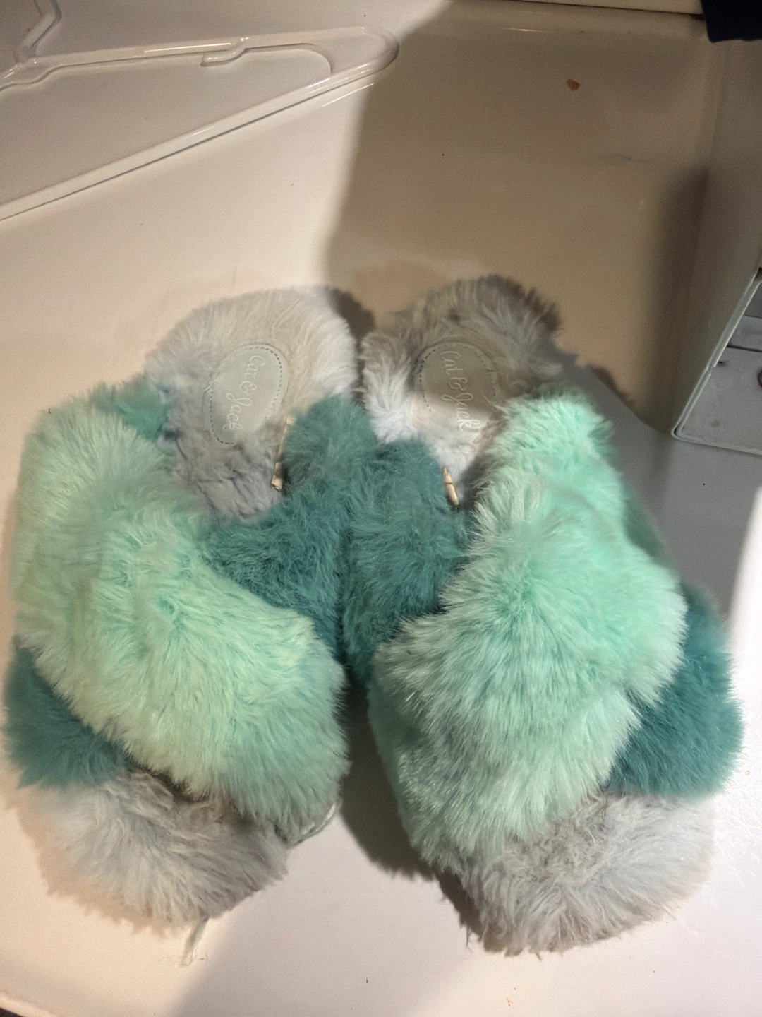 Cat & Jack Fuzzy Slippers