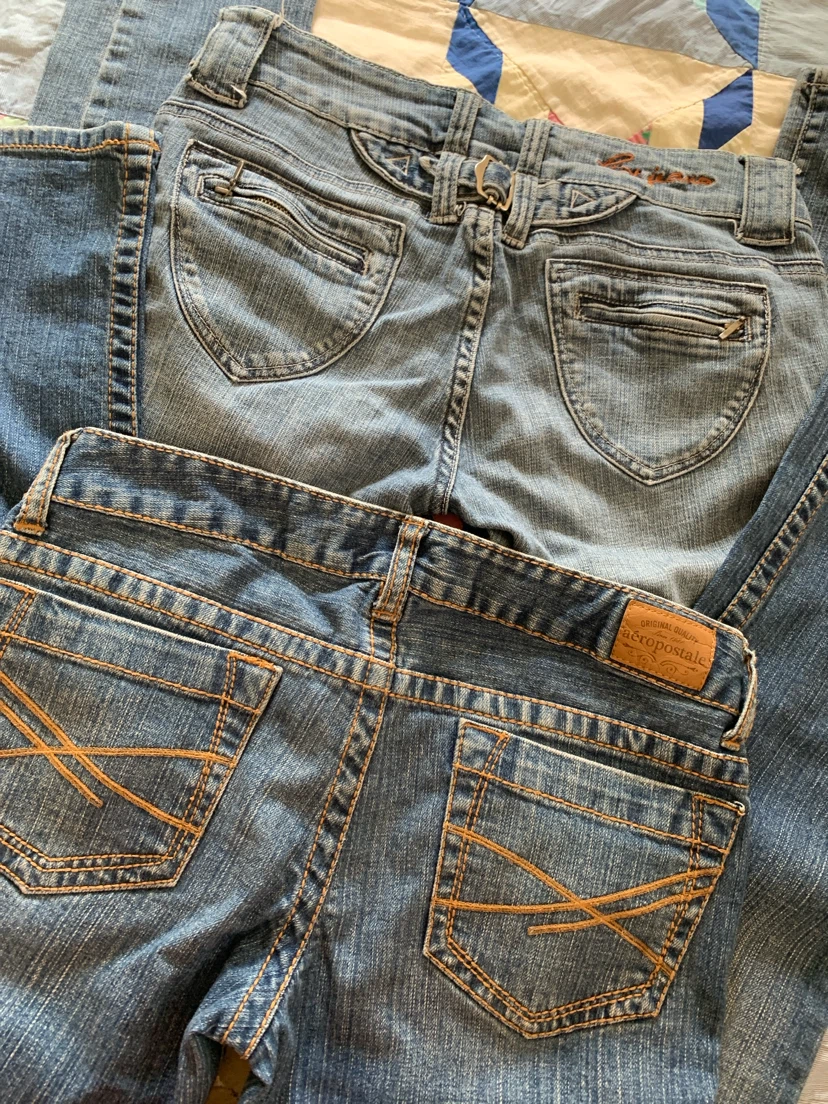 Womens Clothing bundle low rise jeans and tops - photo 3