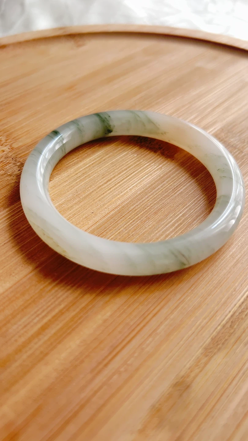 Jade Bangle Bracelet - photo 3