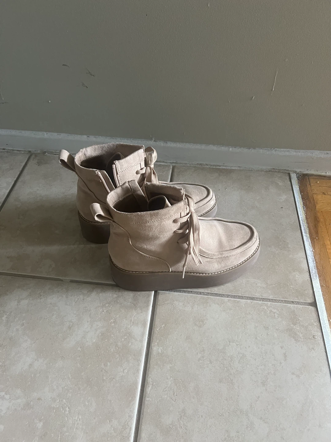 Tan Suede Chukka Boots - photo 2