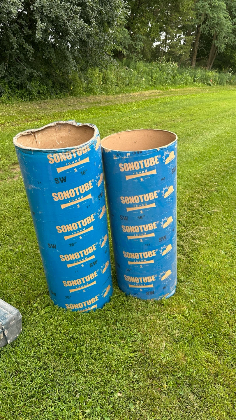 Sonotube Concrete Forms - 16" Round