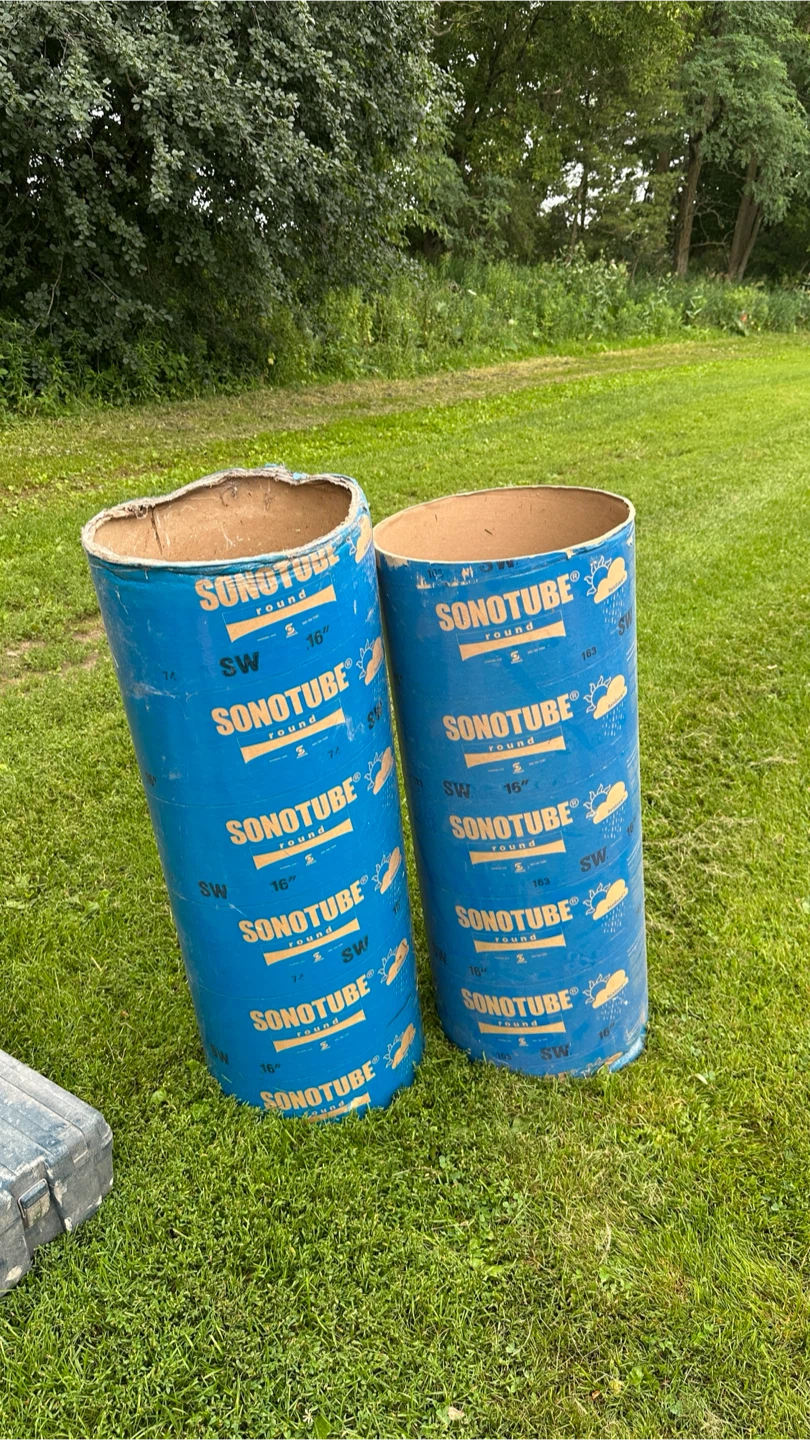 Sonotube Concrete Forms - 16" Round - photo 2
