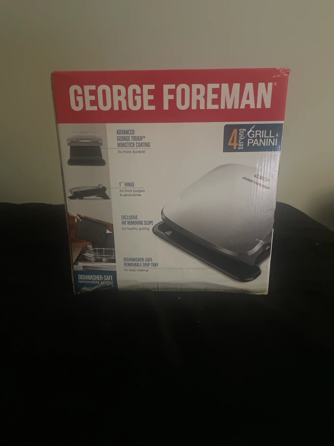 George Foreman 4-Serving Grill & Panini Press