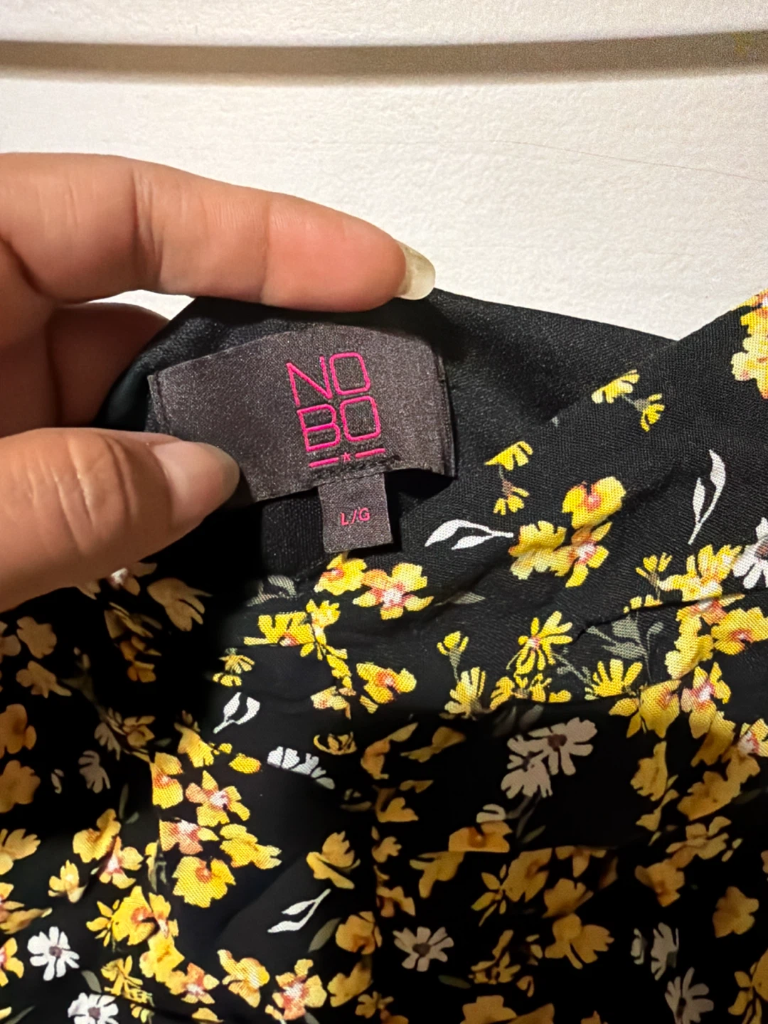 NO BOUNDARIES Floral Print Dress - Black/Yellow - photo 4