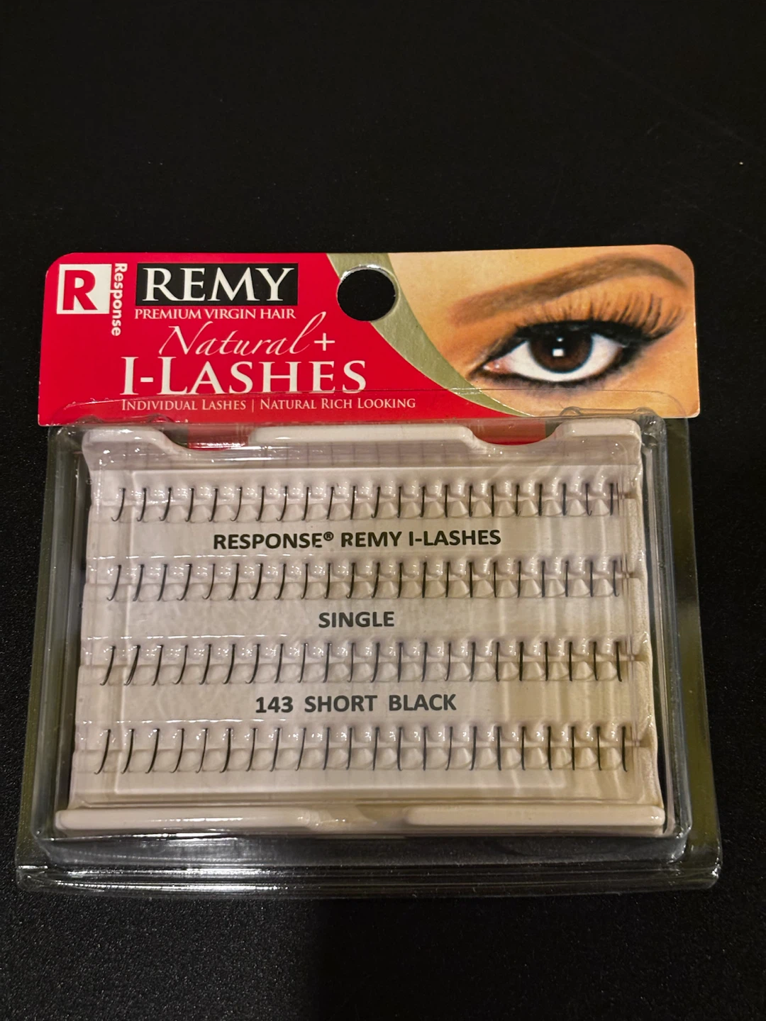 5 Response Remy Natural+ I-Lashes - 143 Short Black - photo 2