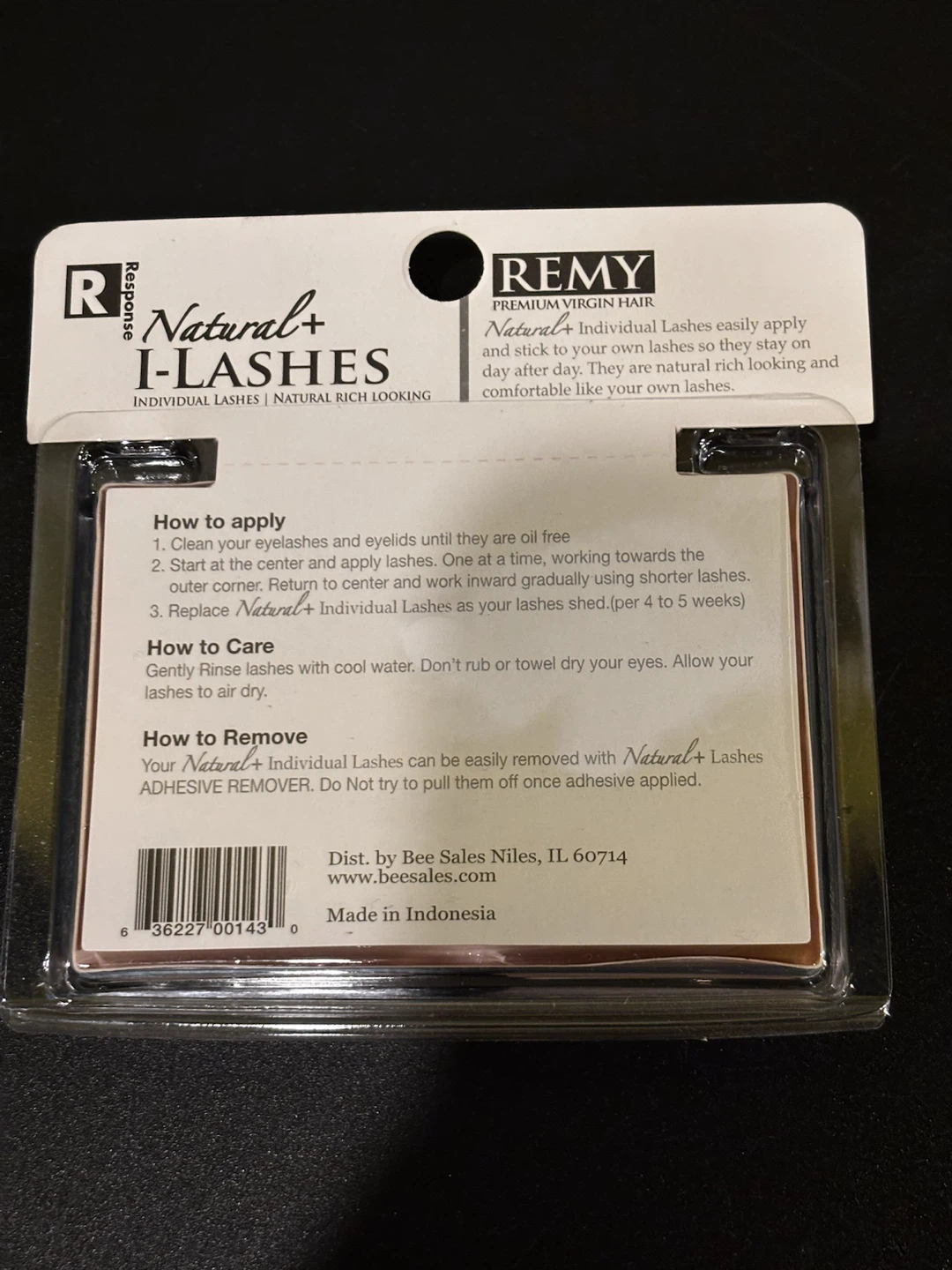 5 Response Remy Natural+ I-Lashes - 143 Short Black - photo 3