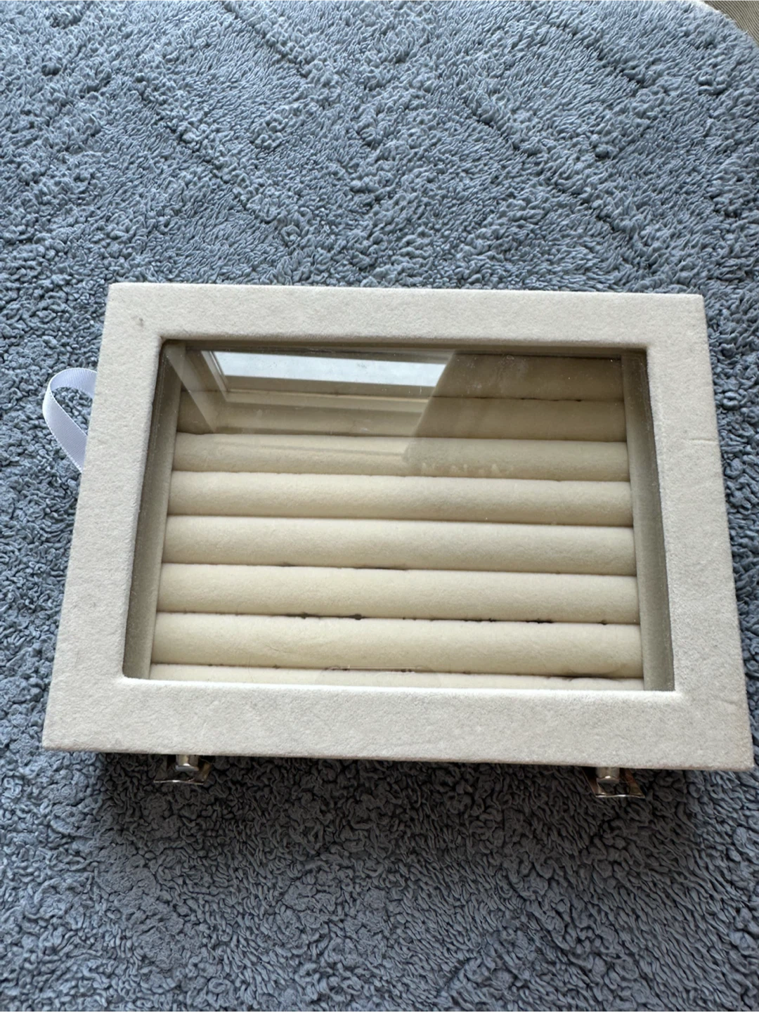 Jewelry Box Organizer with Glass Lid - photo 2