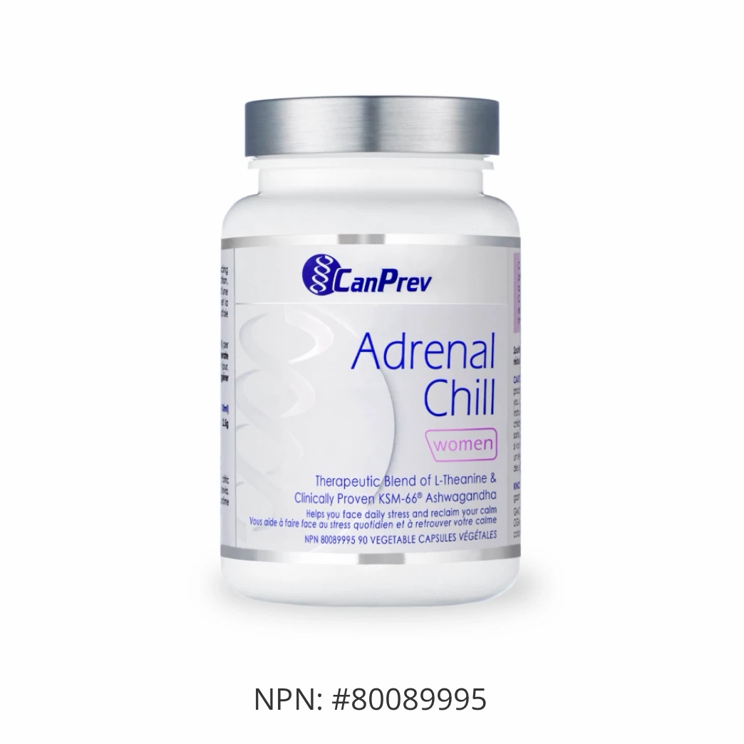 CanPrev Adrenal Chill Women's Supplement - 90 Capsules - photo 2