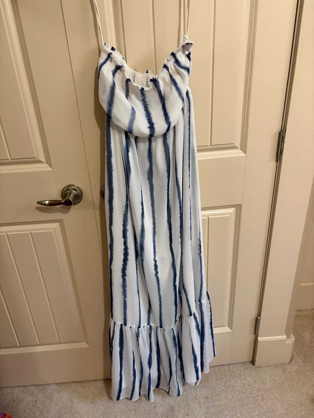 Quiksilver Strapless Maxi Dress - S/P/CH