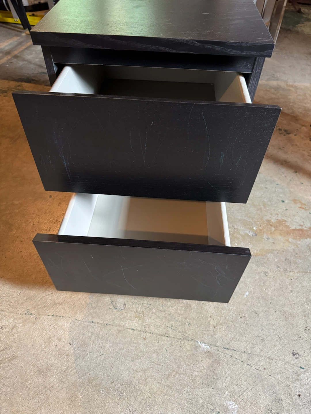 Black 2-Drawer Filing Cabinet - photo 5