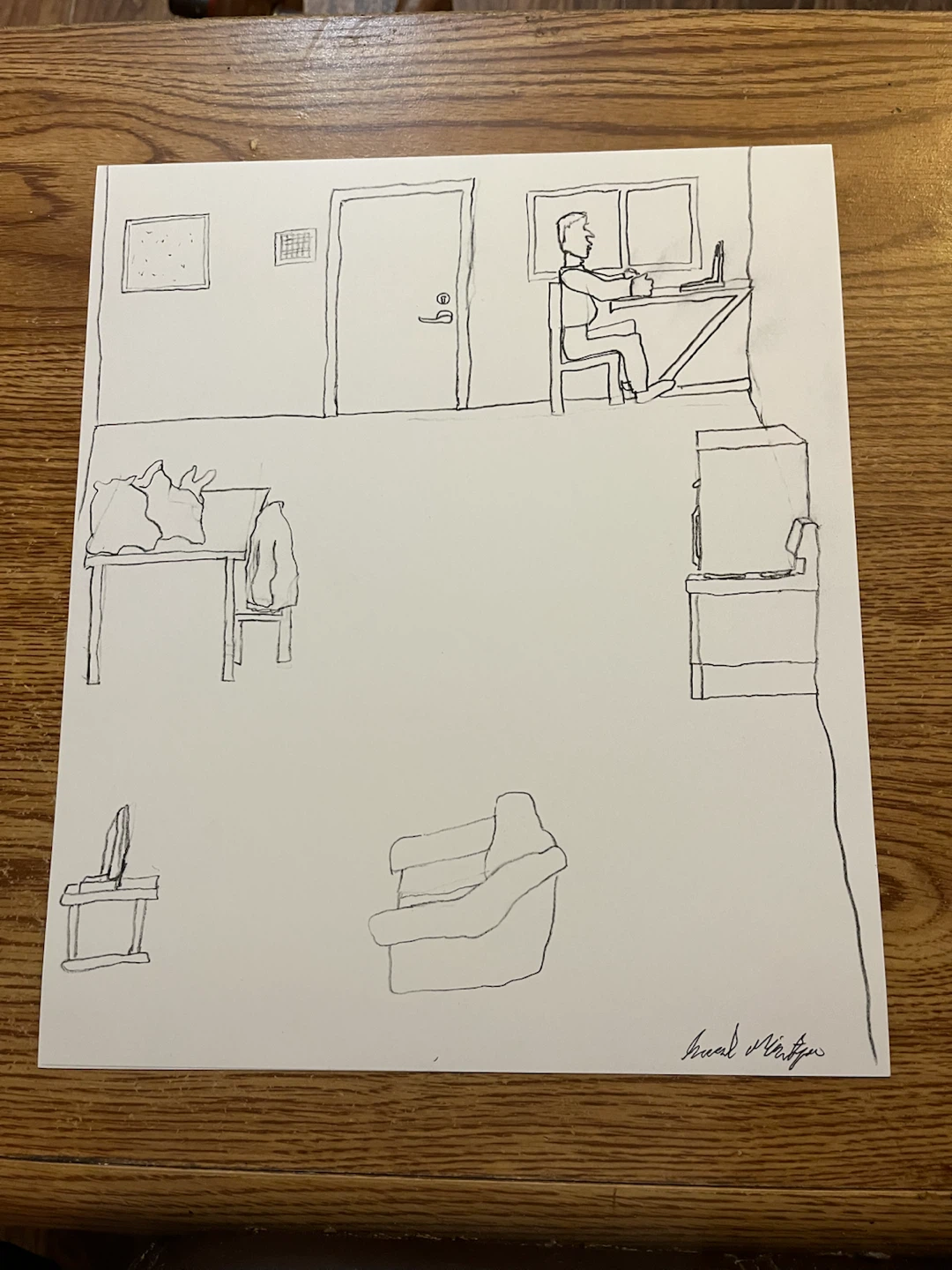 Hand-drawn Art Prints Lot - photo 5