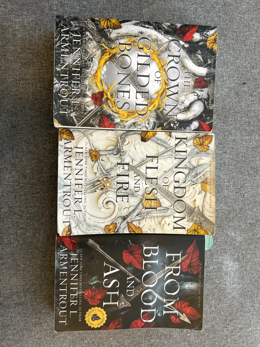 Jennifer L. Armentrout Blood and Ash Series Books