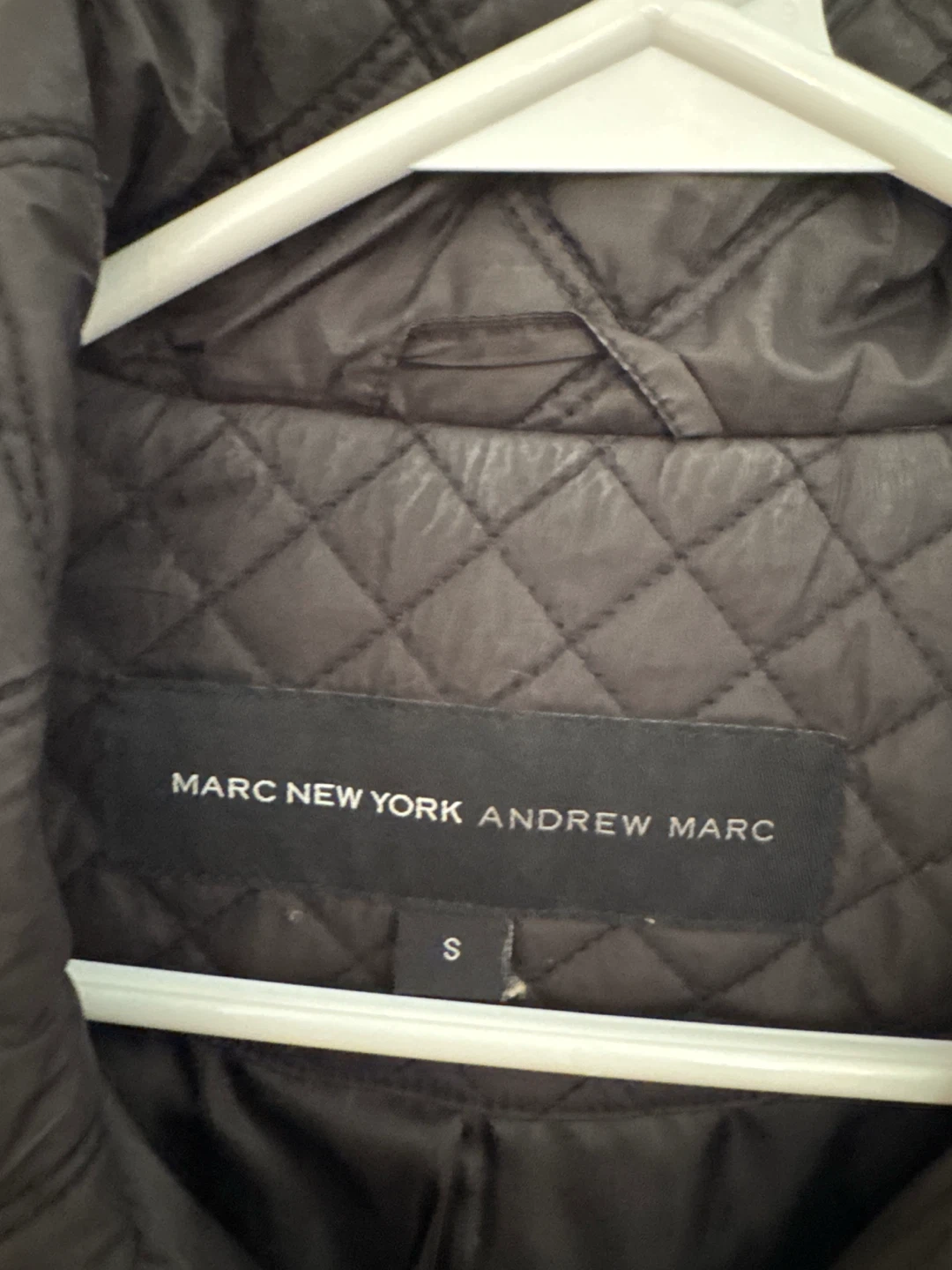 Marc New York Andrew Marc Quilted Belted Jacket - photo 2