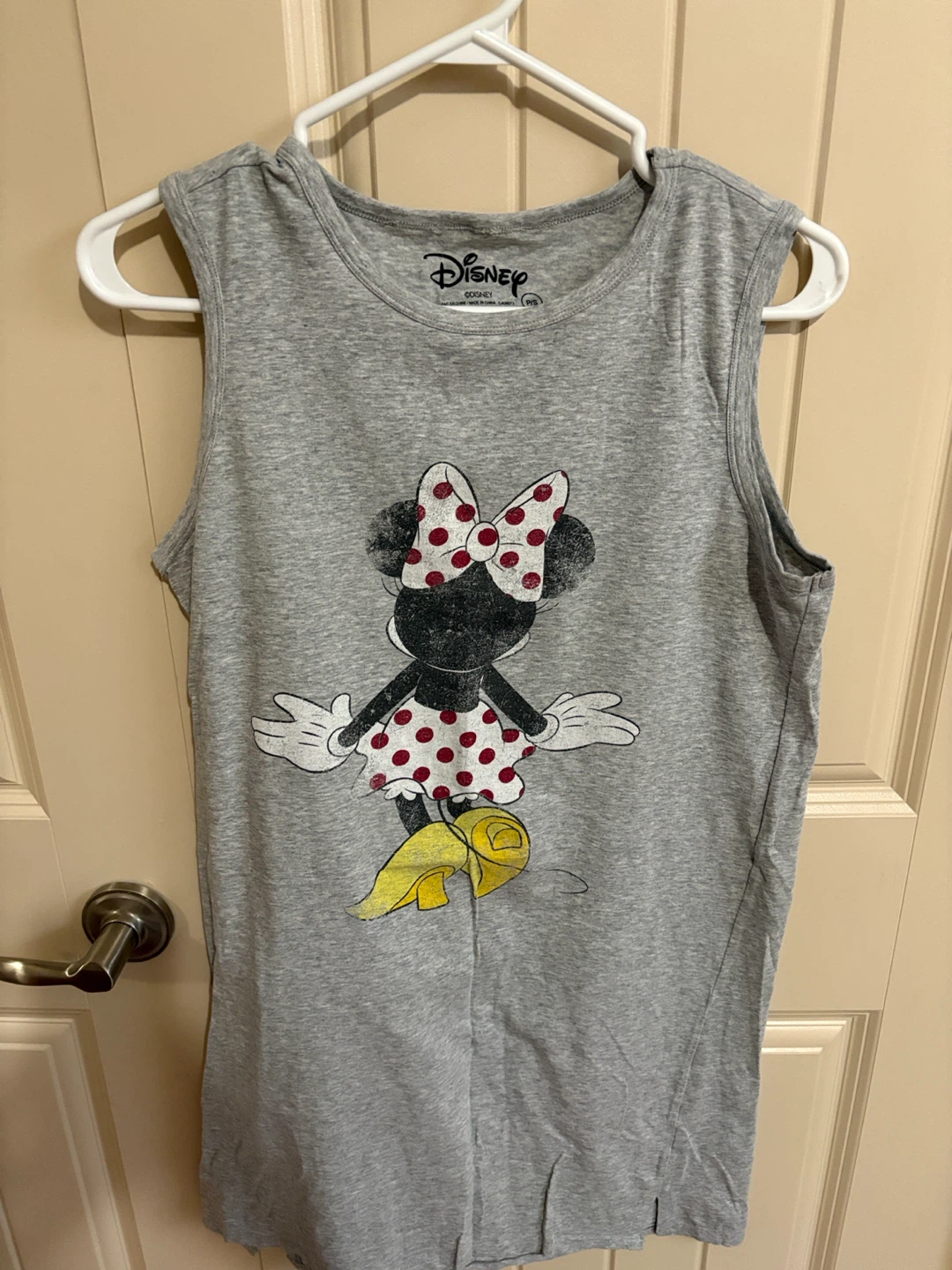 Ladies Disney Minnie Mouse Tank dress - Grey