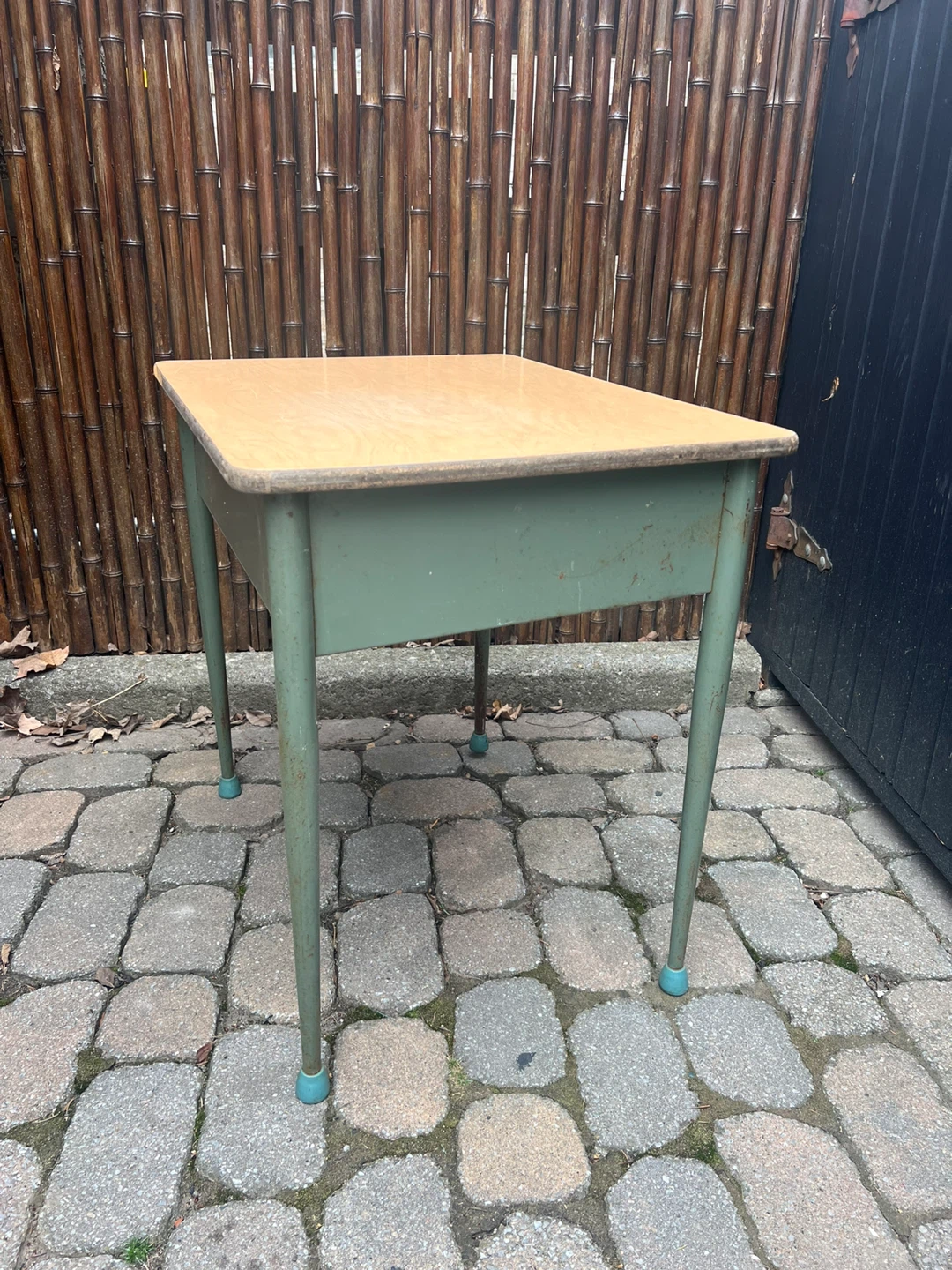 Vintage School Desk - side table / night stand