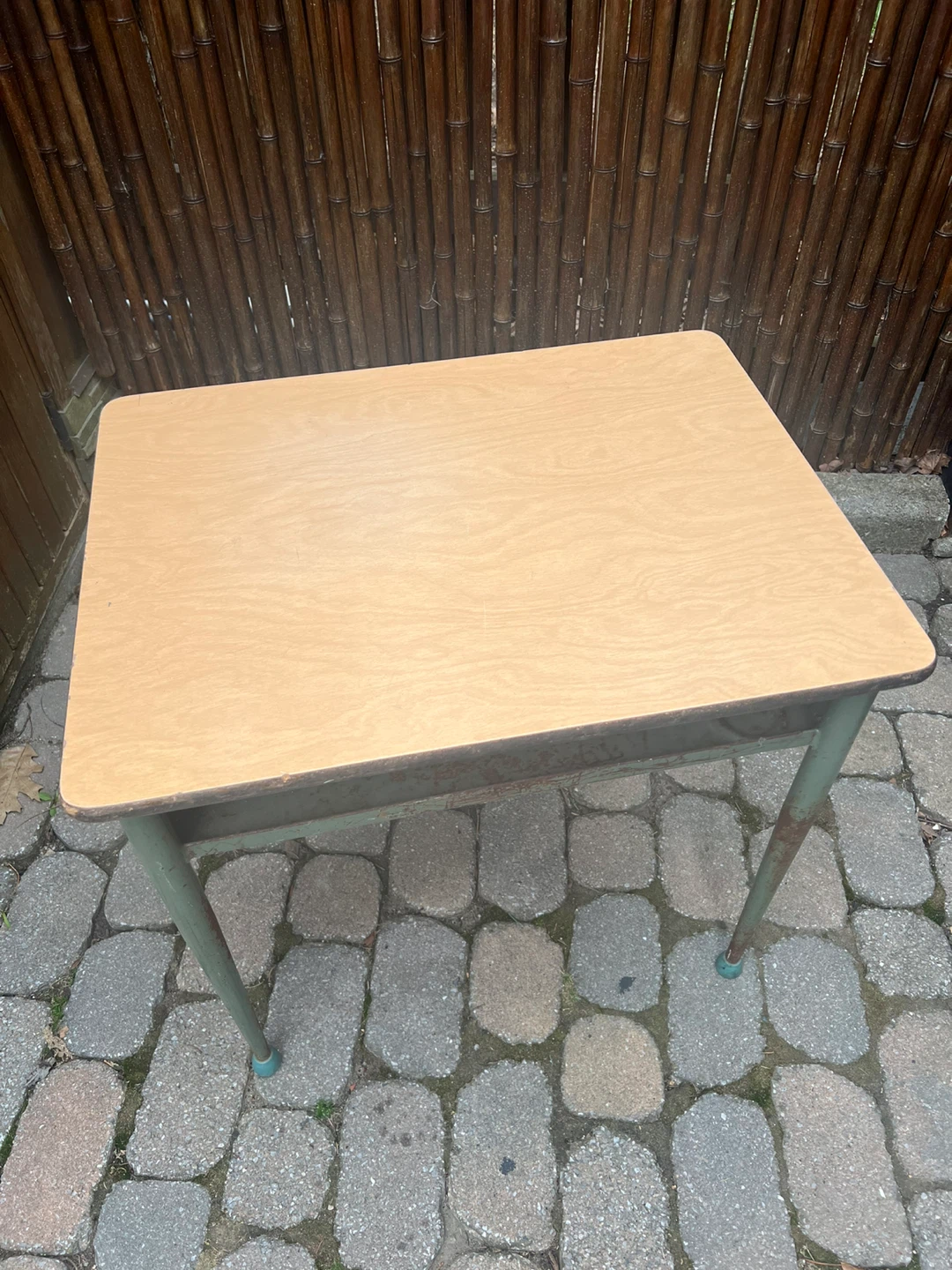 Vintage School Desk - side table / night stand - photo 3