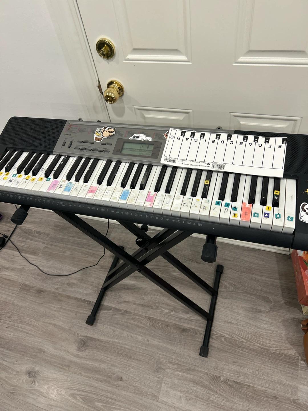 Electronic Keyboard with Stand