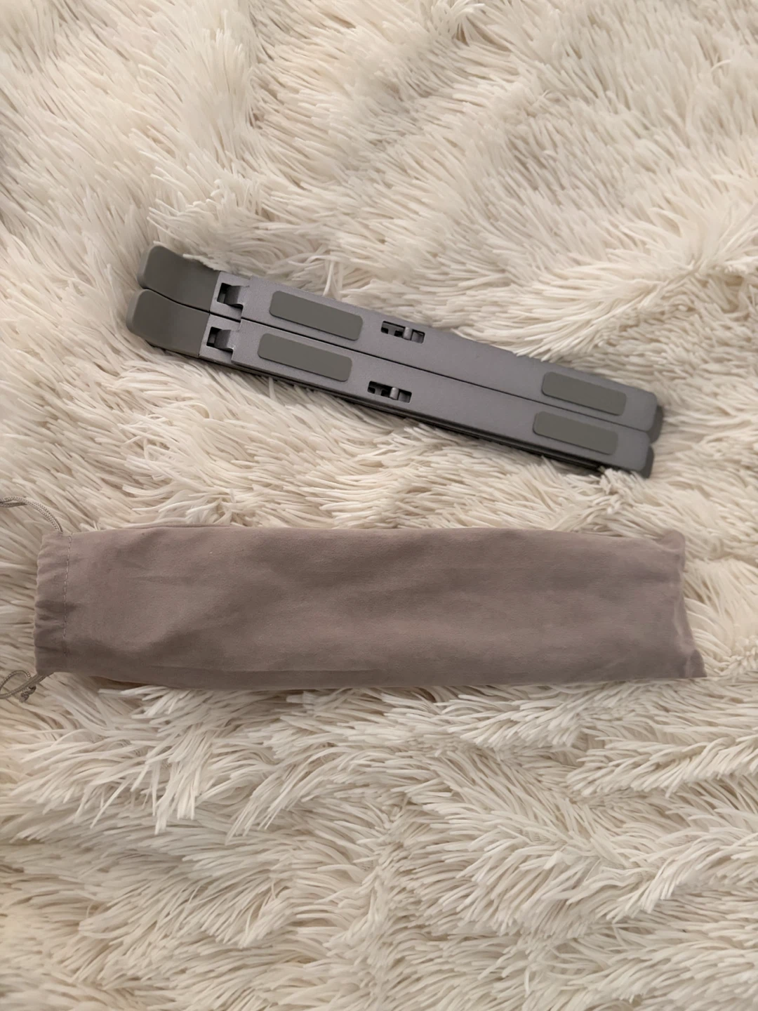 Adjustable Laptop Stand with Carrying Pouch