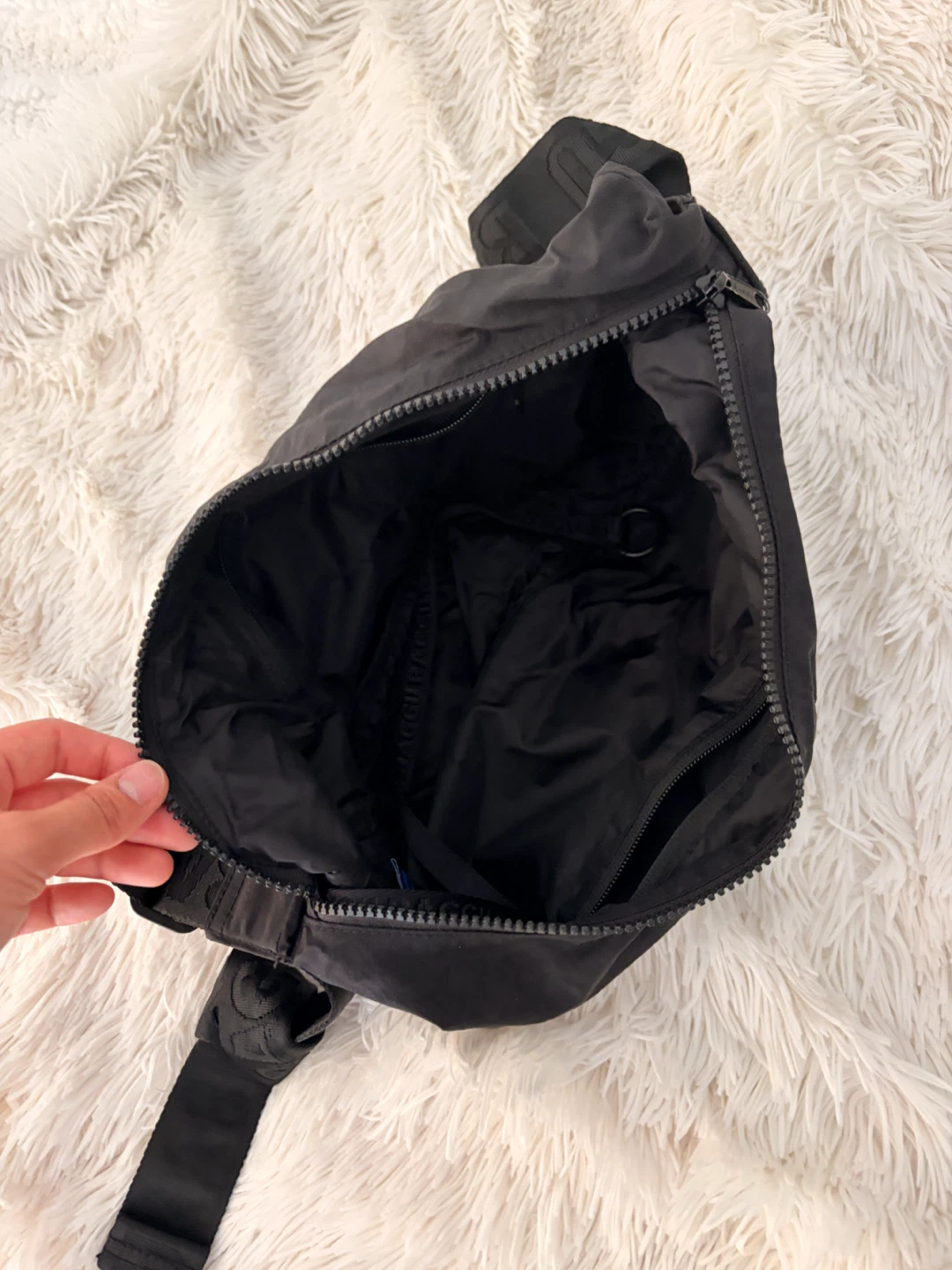 Baggu Black Nylon Belt Bag - photo 2