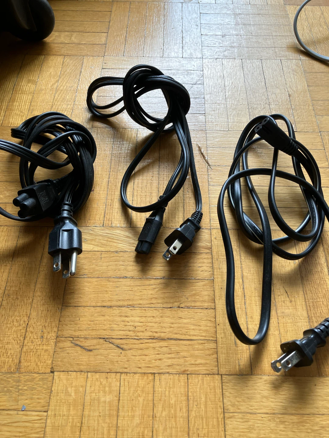 Black Power Cables-price of Each