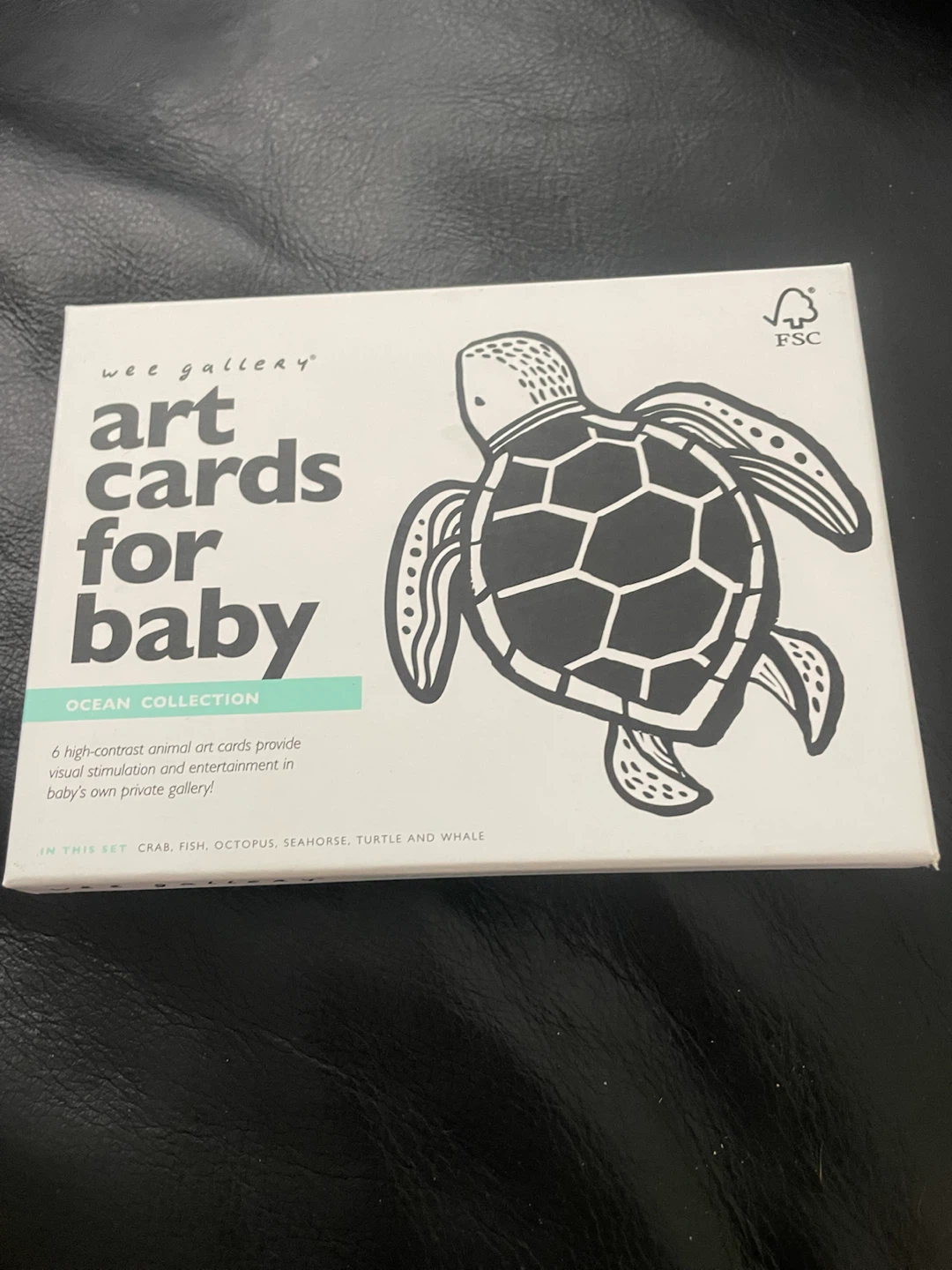 Wee Gallery Art Cards for Baby - Ocean Collection