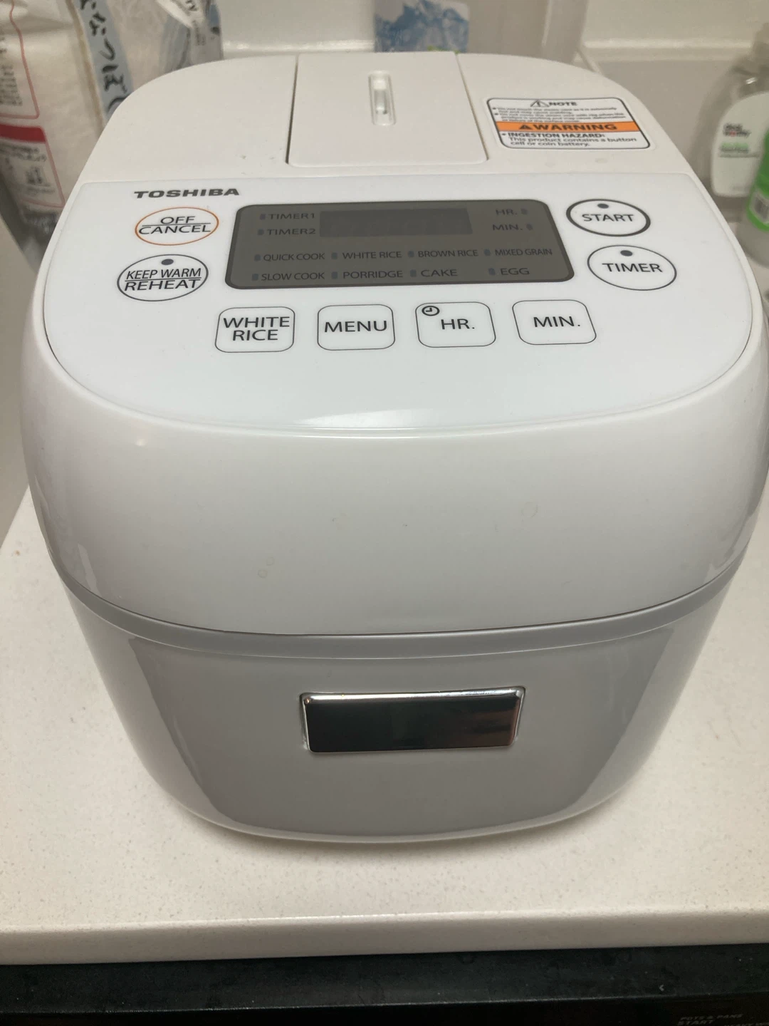 Toshiba Rice Cooker - photo 2