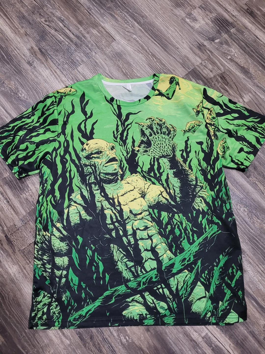 Creature From The Black Lagoon Jersey T-Shirt size XXL