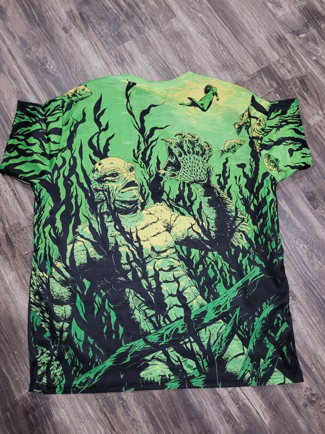 Creature From The Black Lagoon Jersey T-Shirt size XXL - photo 3