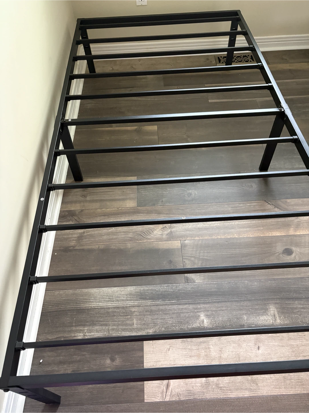Black Metal Bed Frame - photo 2
