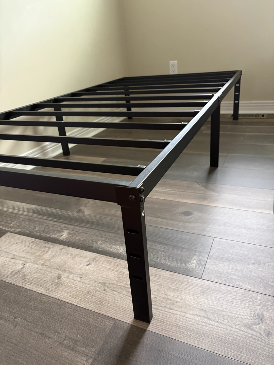Black Metal Bed Frame - photo 3