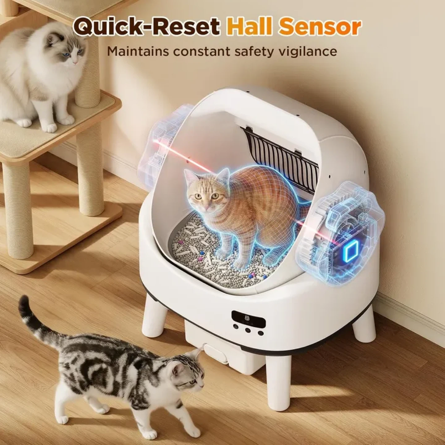Linvivon Self-Cleaning Litter Box - photo 2
