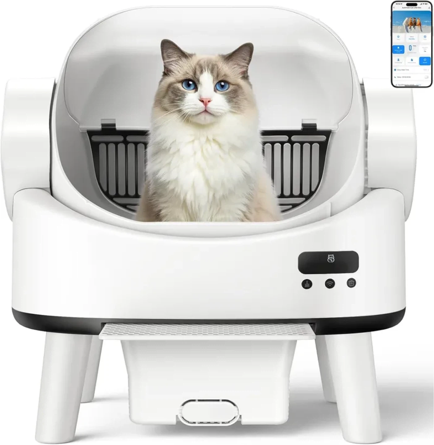 Linvivon Self-Cleaning Litter Box