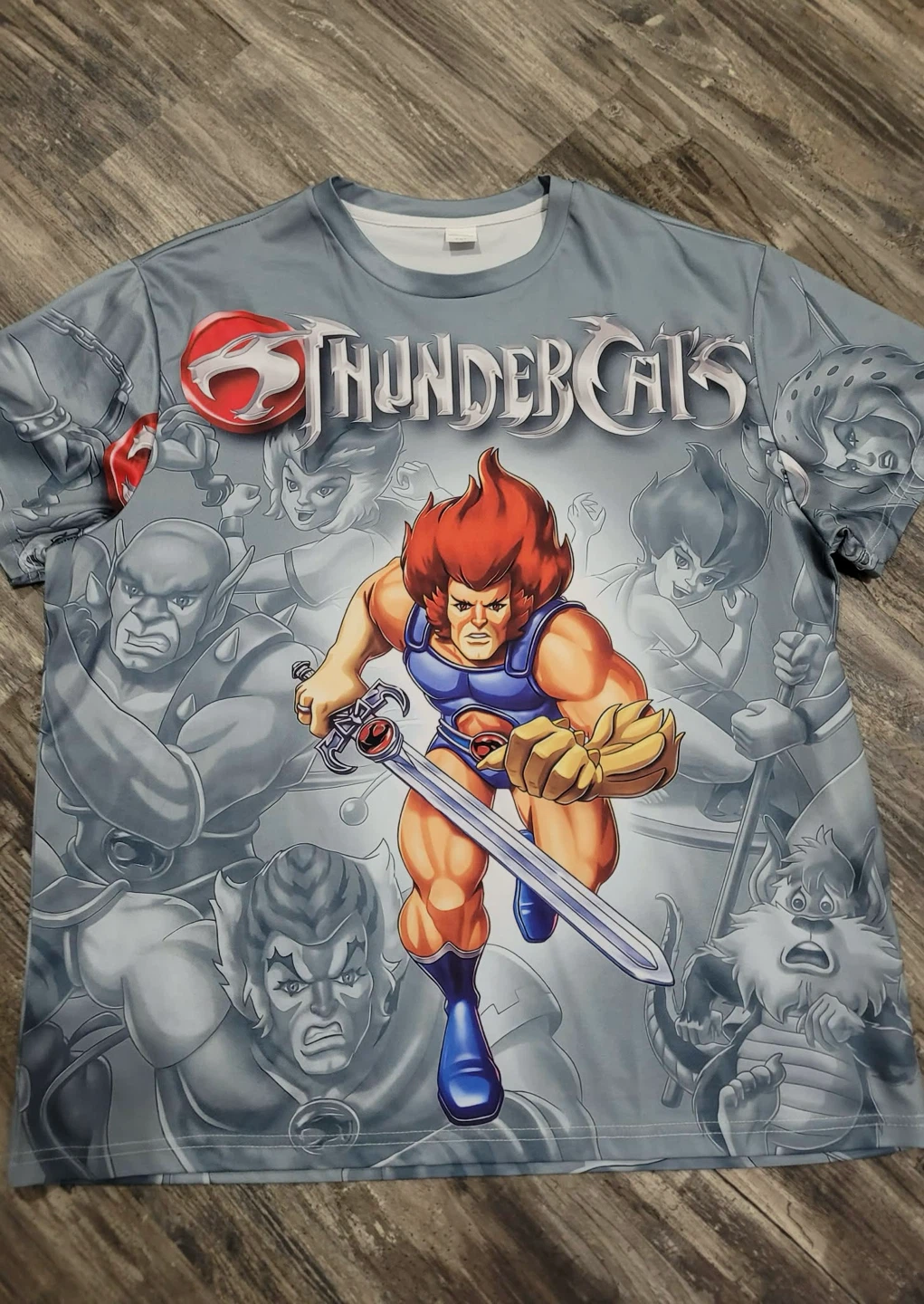 Thundercats all over print jersey T-Shirt size XXL