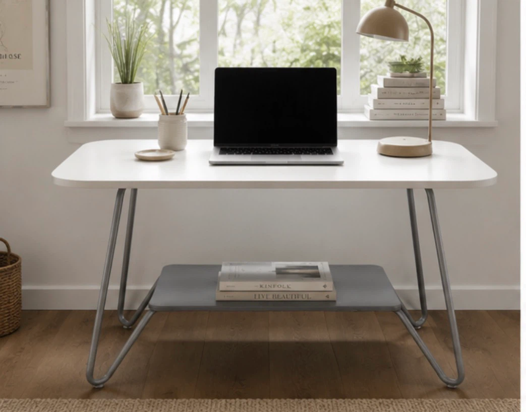 URGENT sale: IKEA White Desk with Shelf for printer - photo 3