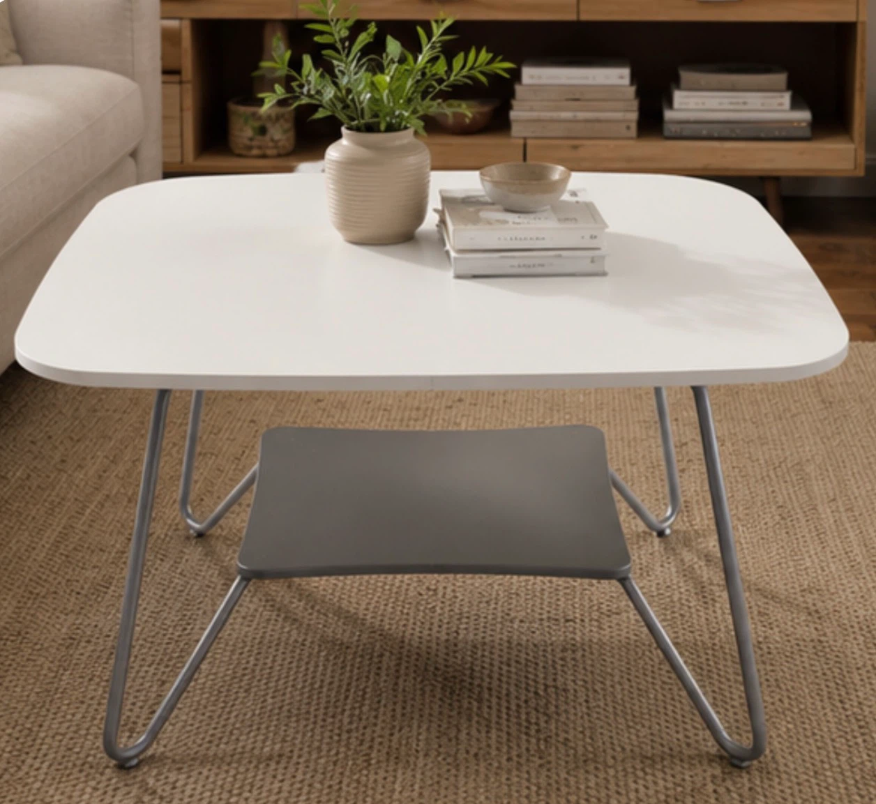 URGENT sale: IKEA White Desk with Shelf for printer - photo 4