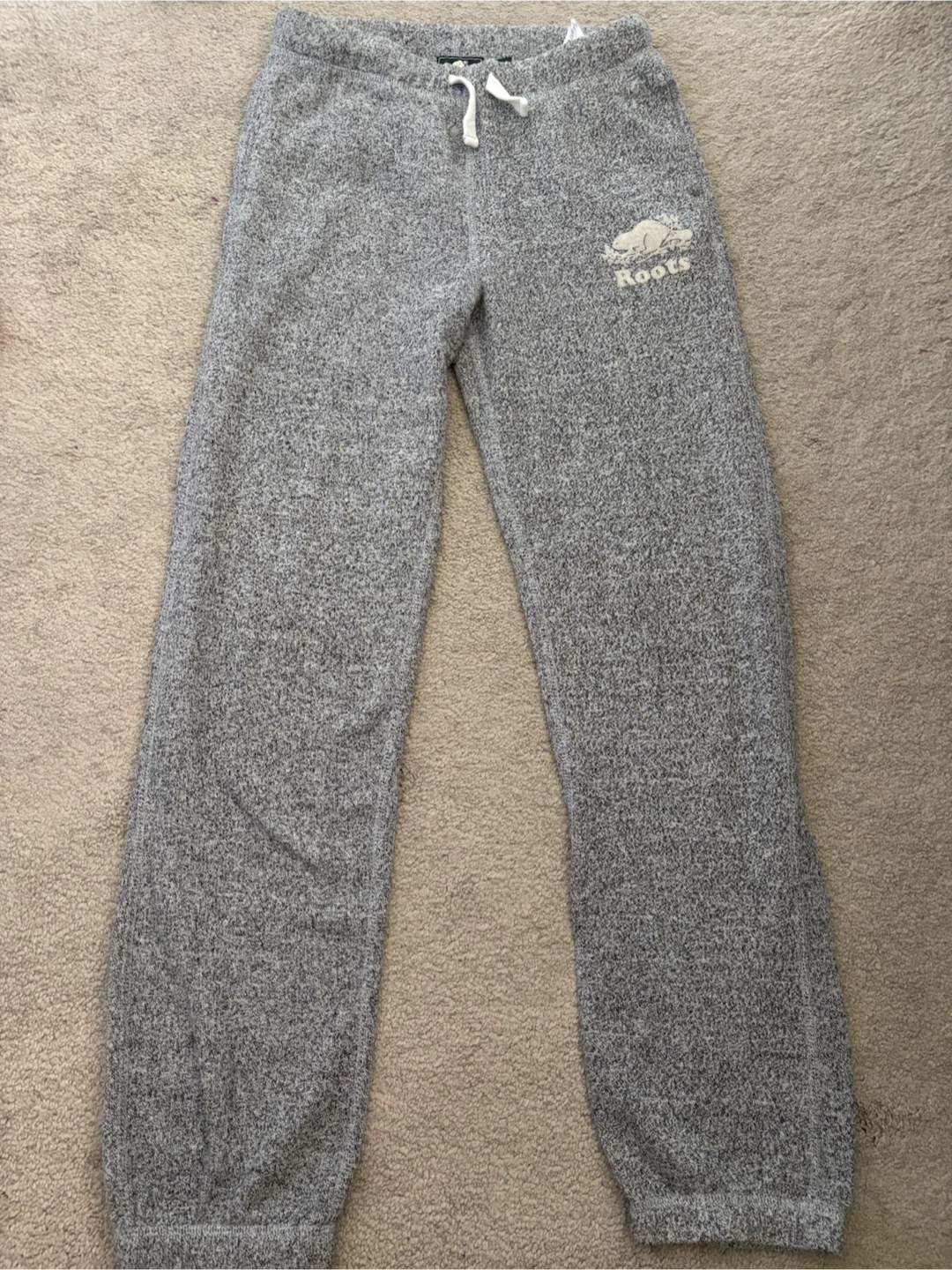 Roots girls Kids Grey Sweatpants Size 14