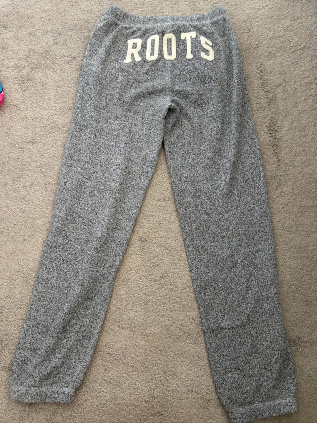 Roots girls Kids Grey Sweatpants Size 14 - photo 2