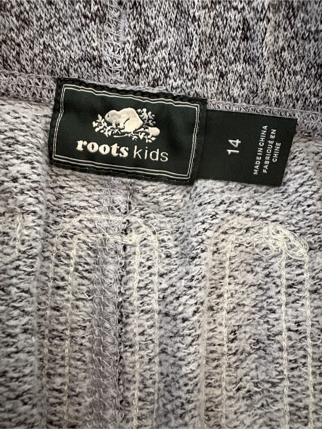 Roots girls Kids Grey Sweatpants Size 14 - photo 5